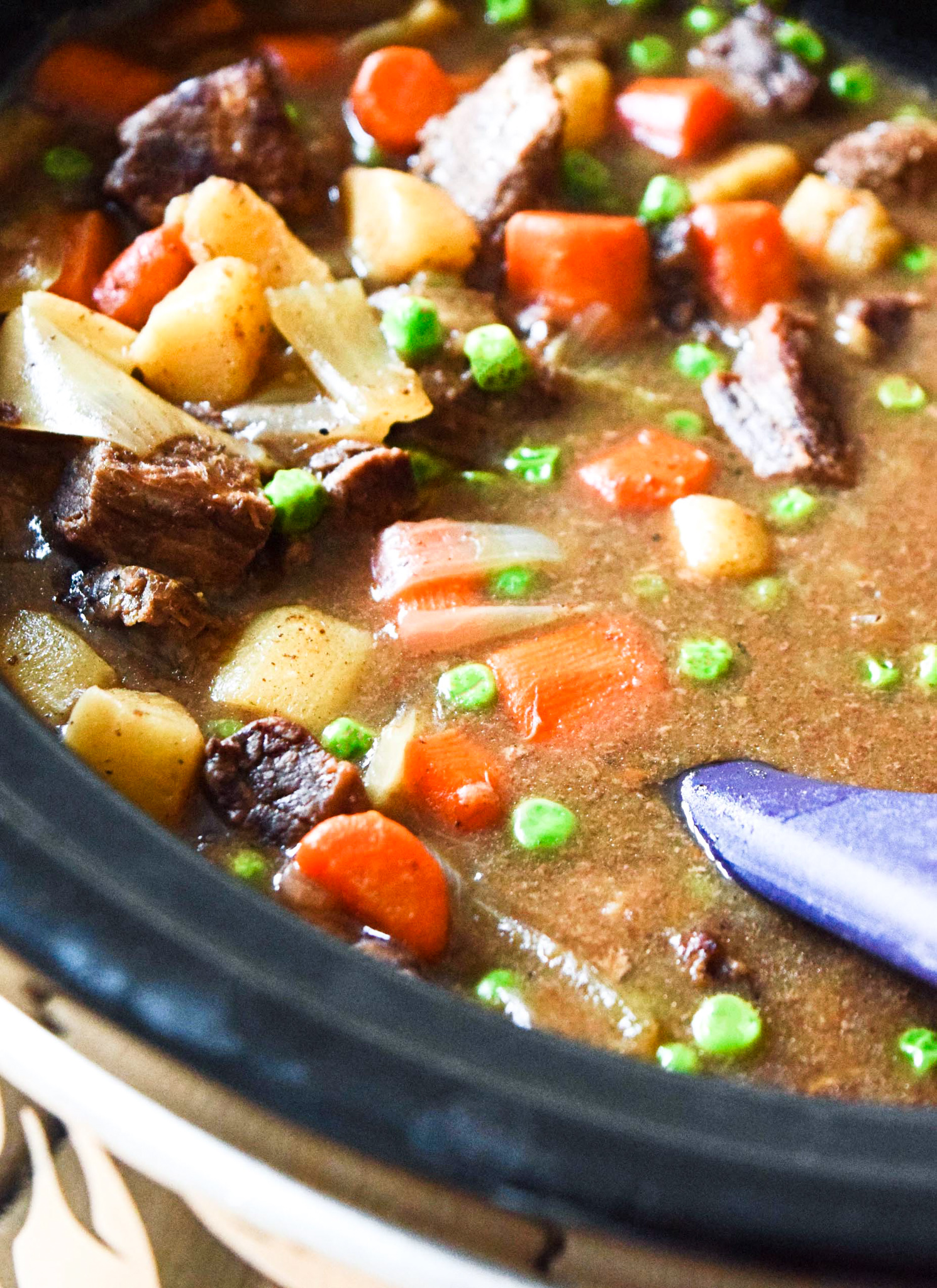 Slow Cooker LowCarb Beef Stew